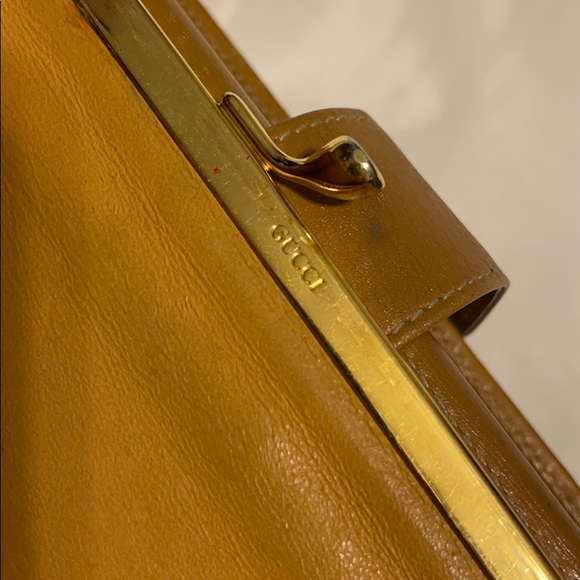 Authentic vintage Gucci wallet canvas & leather - Picture 9 of 16